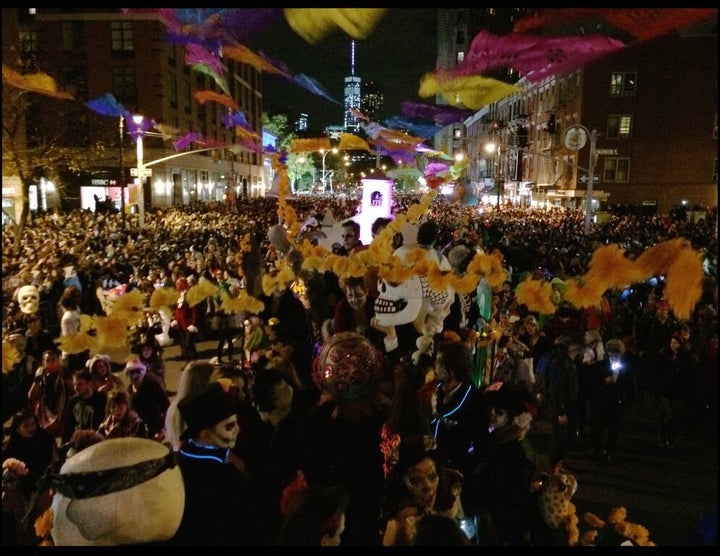 The annual NYC Village Halloween Parade