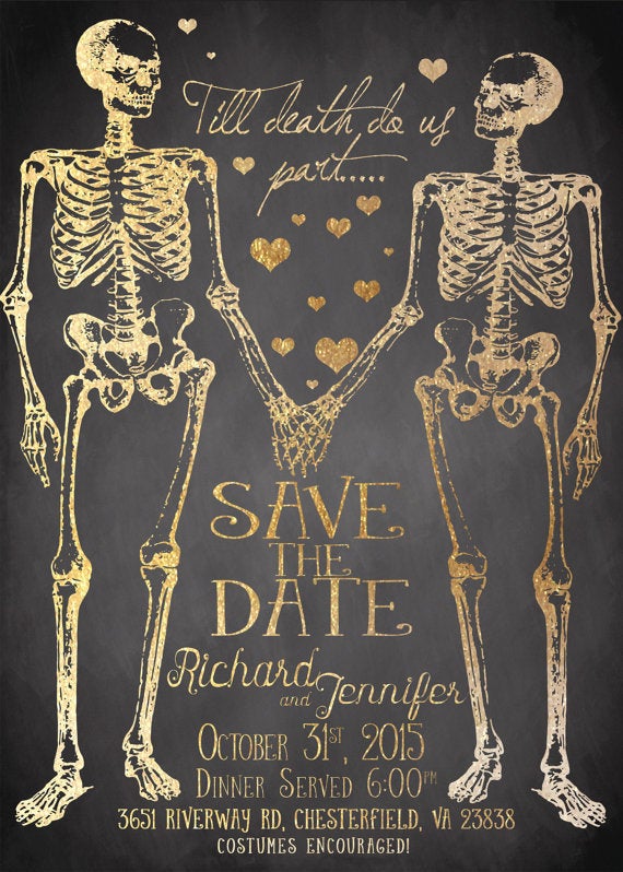 16 Subtly Spooky Ideas For A Killer Halloween Wedding HuffPost UK