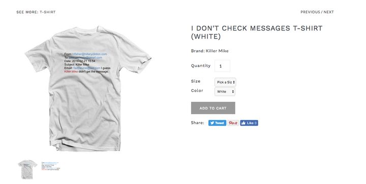 Killer Mike Turned A Leaked Clinton Campaign Email Into A T-Shirt ...