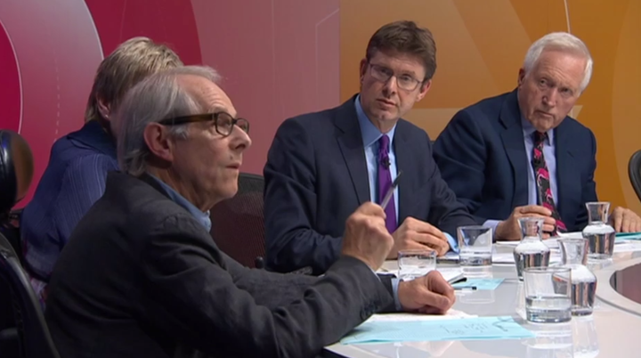 <strong>Ken Loach on Question Time in Gloucester.</strong>