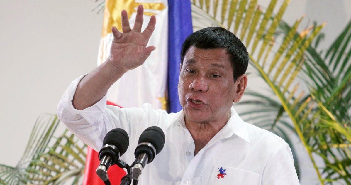 Fearing God's Wrath, Philippine President Vows To Stop Swearing