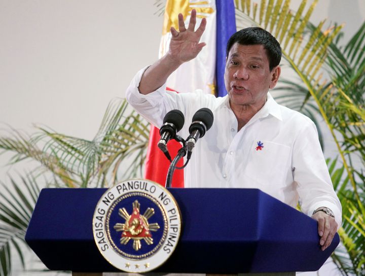 Fearing God's wrath, Philippine President Rodrigo Duterte has made a promise to stop swearing.