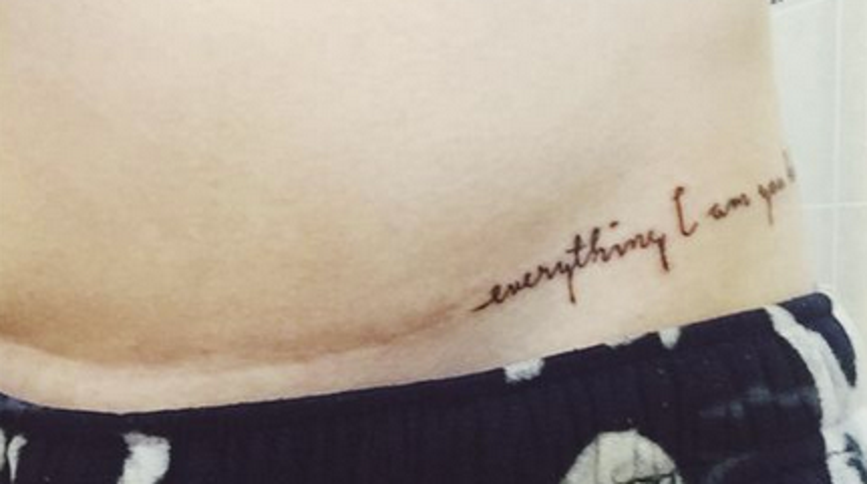 9 C Section Scar Tattoos That Perfectly Celebrate Mum Bodies Huffpost Uk Parents