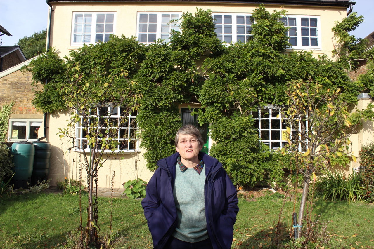 Justine Bayley, a local historian, will face a perimeter fence from her home under the proposals