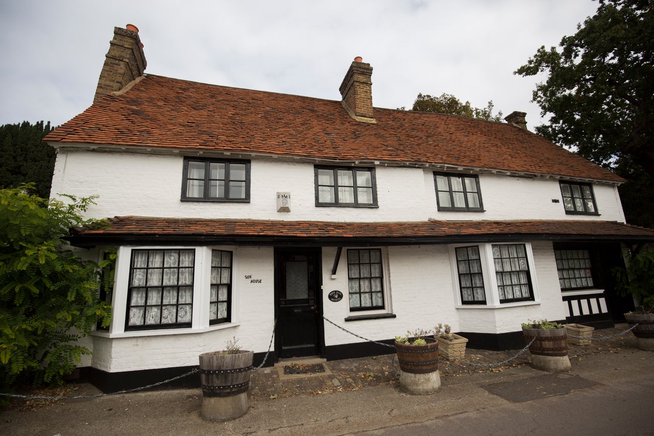 Harmondsworth is noted for its traditional English architecture, like Sun House above