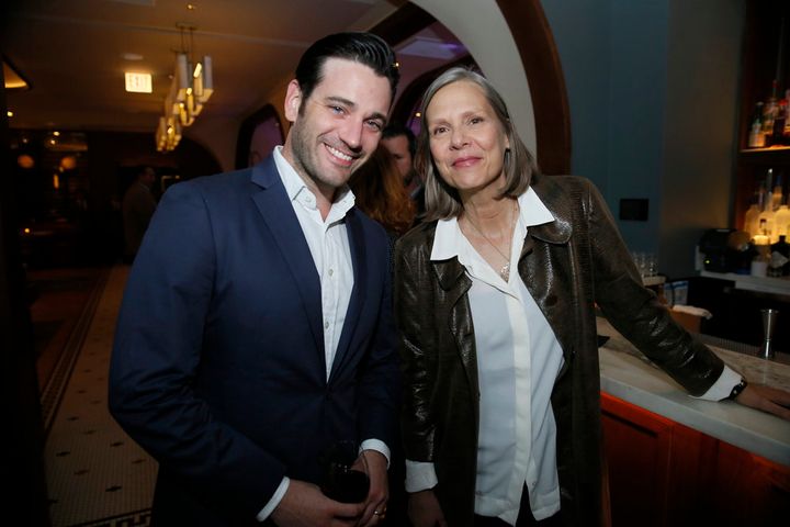NBCUNIVERSAL EVENTS -- "One Chicago Day" -- Pictured: (l-r) Colin Donnell, "Chicago Med" and Amy Morton, "Chicago P.D." at the "One Chicago Day" Party at Swift & Sons Steakhouse in Chicago, IL on October 24, 2016 