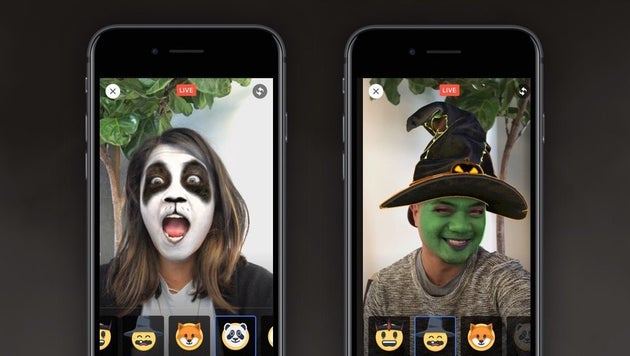 Facebook Has Halloween Snapchat Like Filters For Live Video Huffpost
