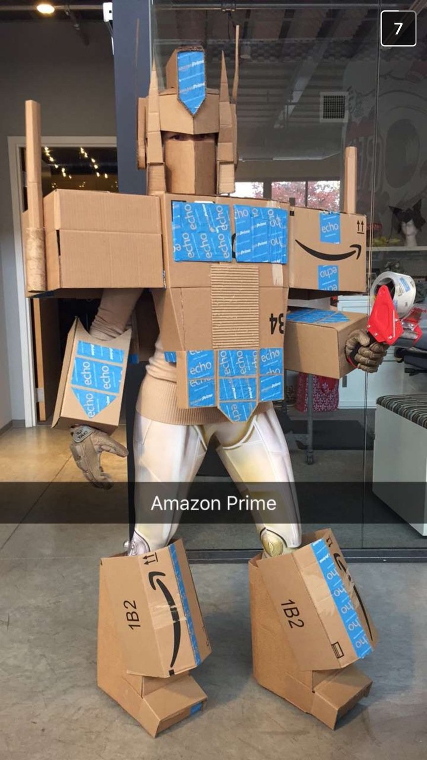 This Woman's Amazon Prime Costume Just 