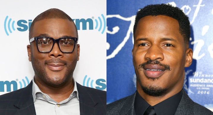 Tyler Perry and Nate Parker, black filmmakers. 