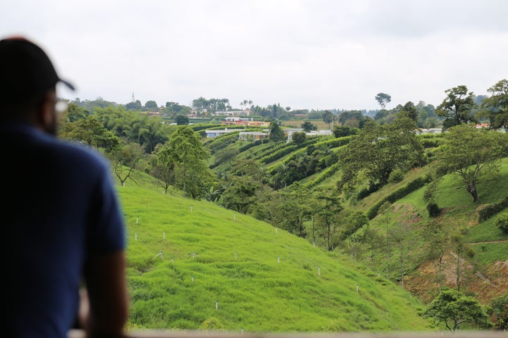 Pereira’s countryside as viewed from the San Carlos Lodge