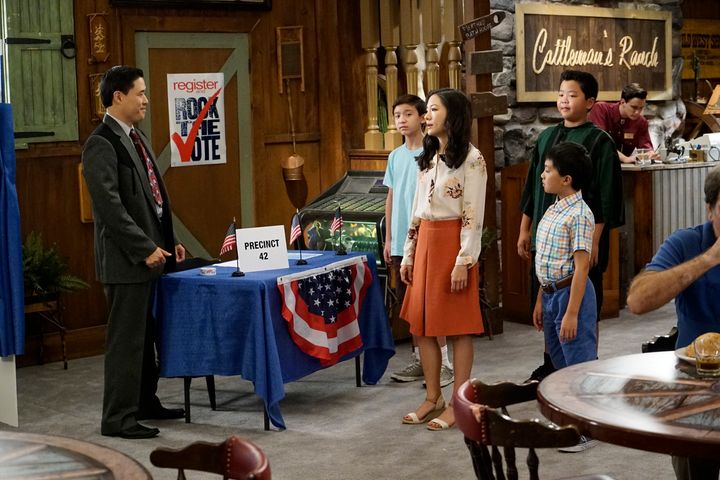 The Huang family prepares for election day in the new episode “Citizen Jessica.”