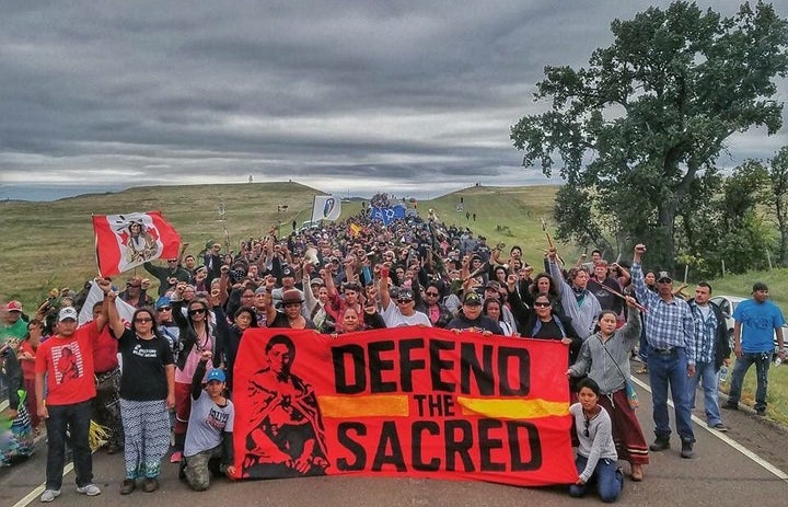 More than 8,000 people representing 180 tribes have converged at the Oceti Sakowin Camp at Standing Rock to protect their water and sacred sites.