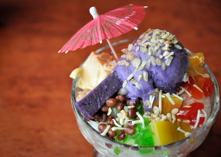 This is a Filipino halo halo, the way it was meant to be.