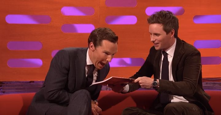Nothing to see here, just Benedict Cumberbatch being a dragon