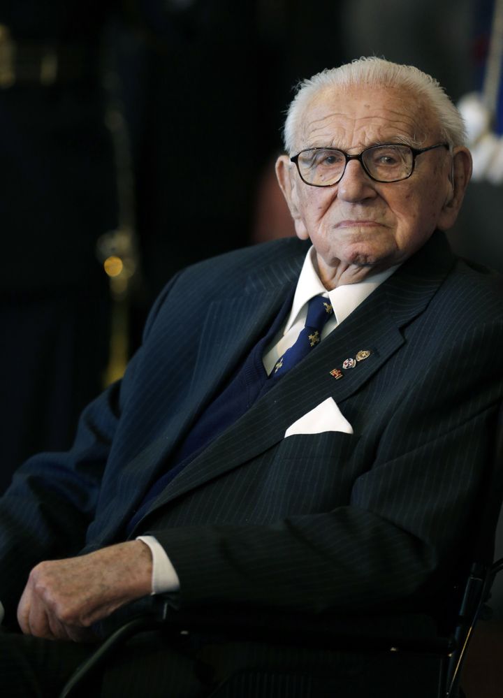 <strong>Nicholas Winton was dubbed the 'British Schindler'</strong>