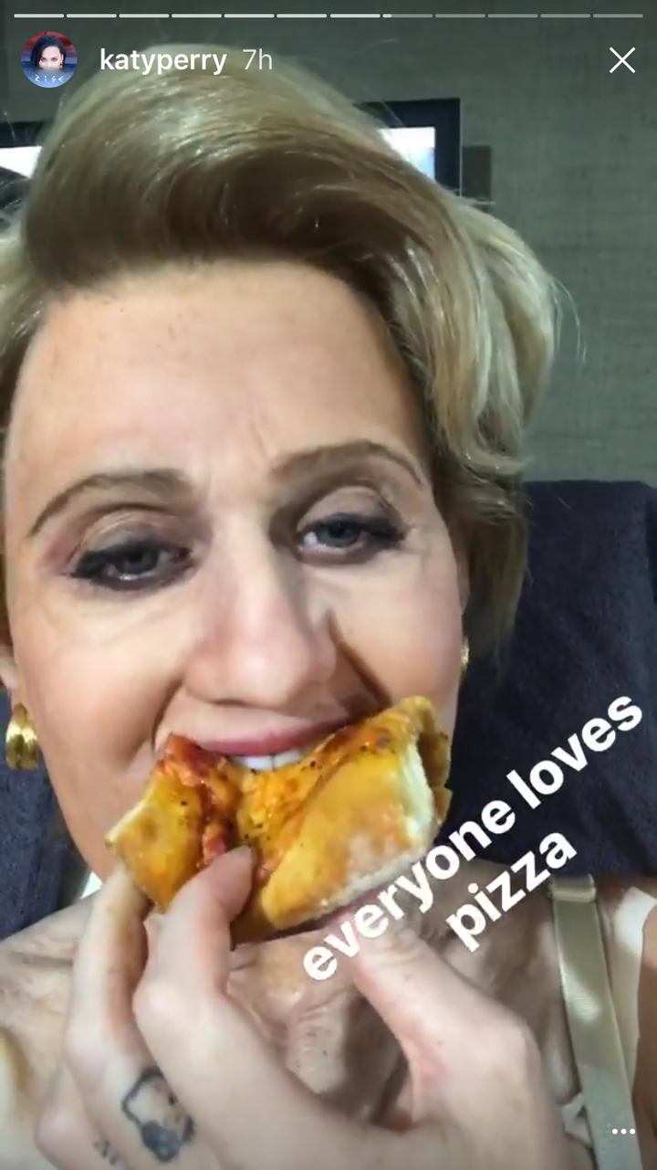 Pizza break.