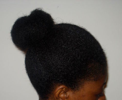 Natural Hair Bun