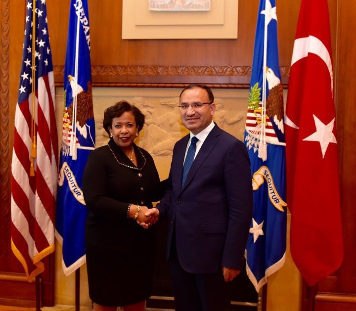 Turkey's justice minister recently met with his American counterpart, Loretta Lynch, in Washington to discuss the extradition of Gulen, a Turkish cleric in exile.