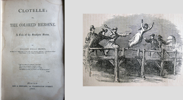 Clotel first appeared in London in 1853 and was the first novel ever published by an African-American author. This is the 1867 edition (fourth and final version), titled Clotelle; or, The Colored Heroine. 