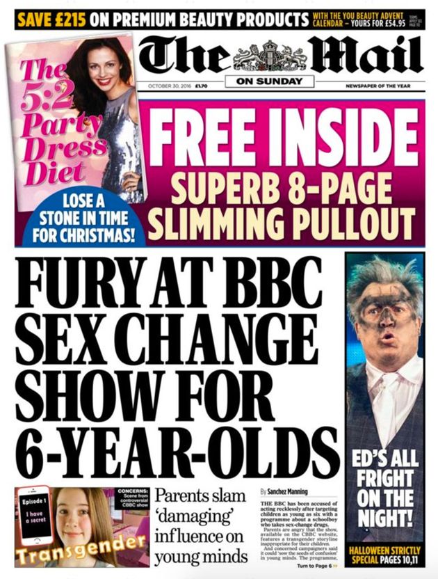 Mail On Sunday Story On CBBC Transgender Show Slammed As Transphobic