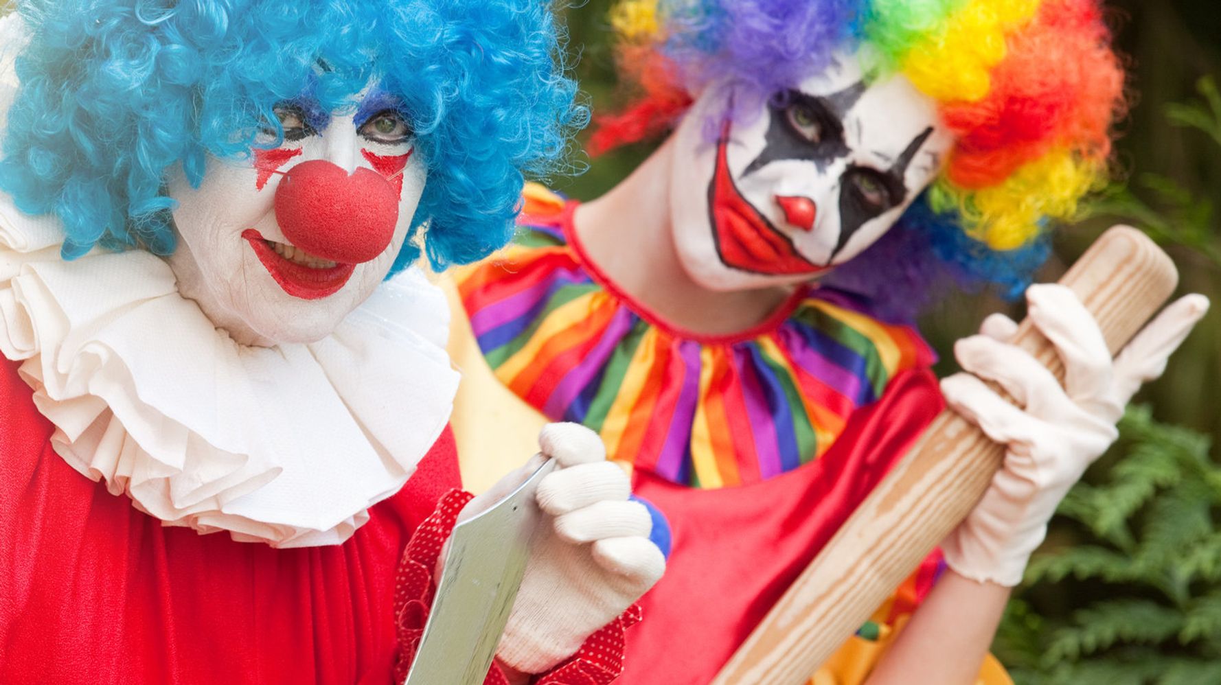Creepy Clown Threat Prompts Spooked Floridians To Trick-Or-Treat While Arme...