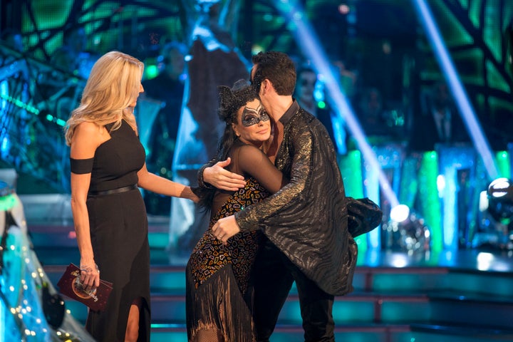 Anastacia and Brendan bowed out of the competition