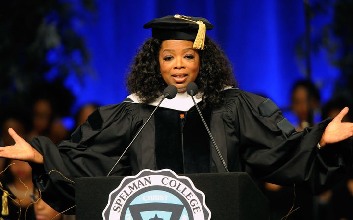 Oprah graduated from Tennessee State University and it looks like she's doing just fine.