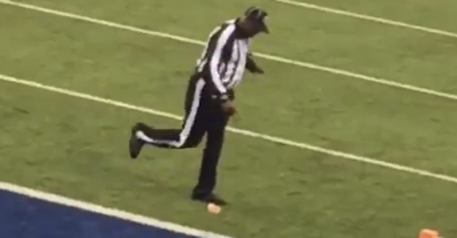 Perfectly Good Dildo Thrown Onto Field Gets The Boot From