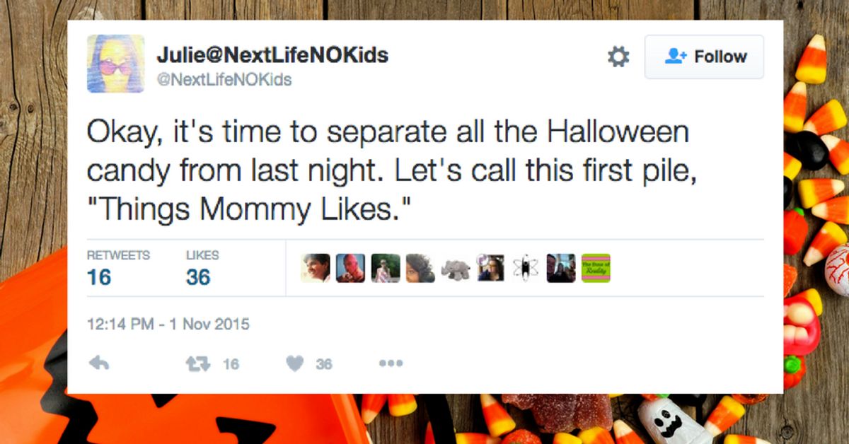 23 Tweets From Parents About Eating Halloween Candy | HuffPost Life