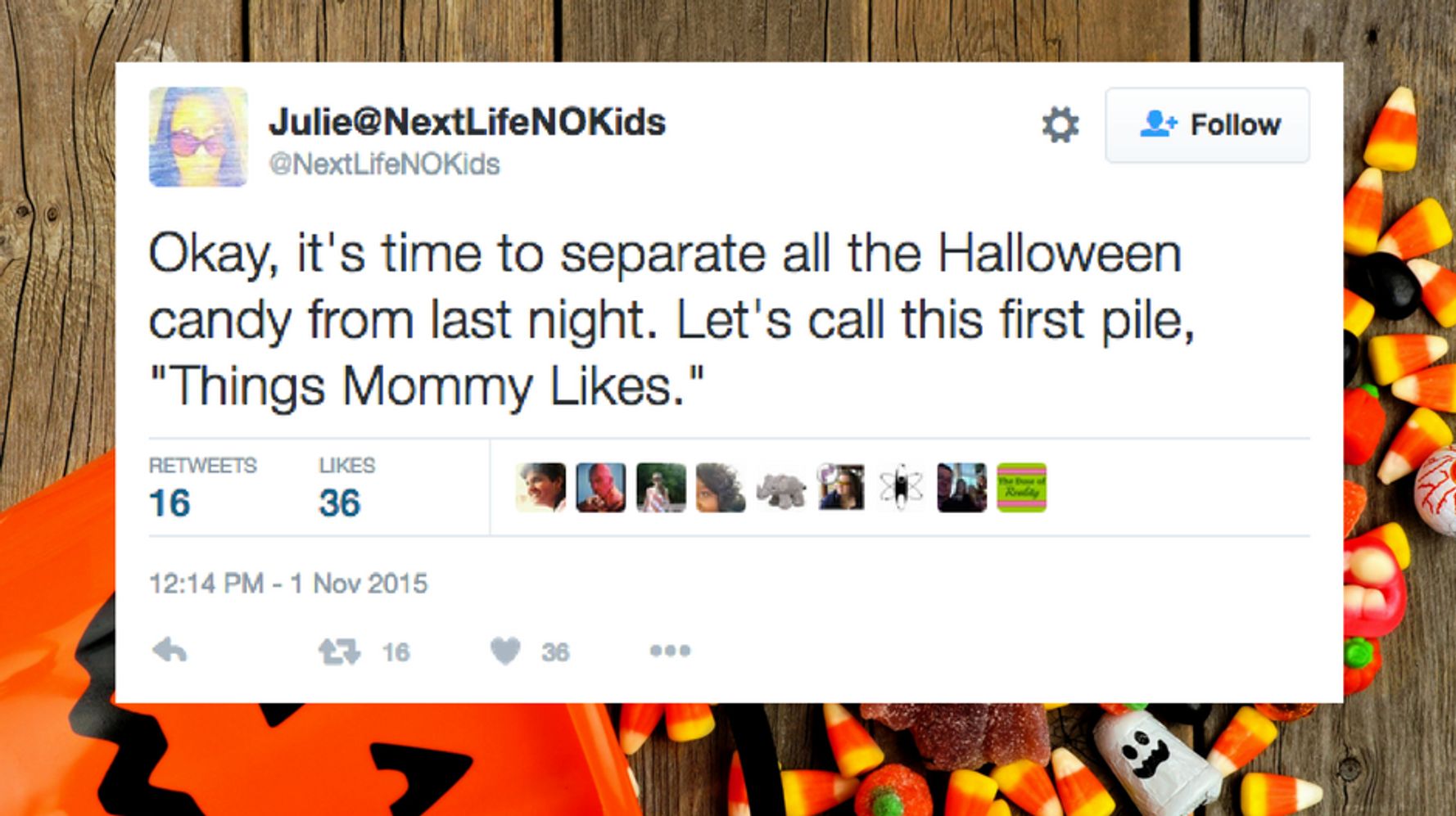 23 Tweets From Parents About Eating Halloween Candy  HuffPost Life