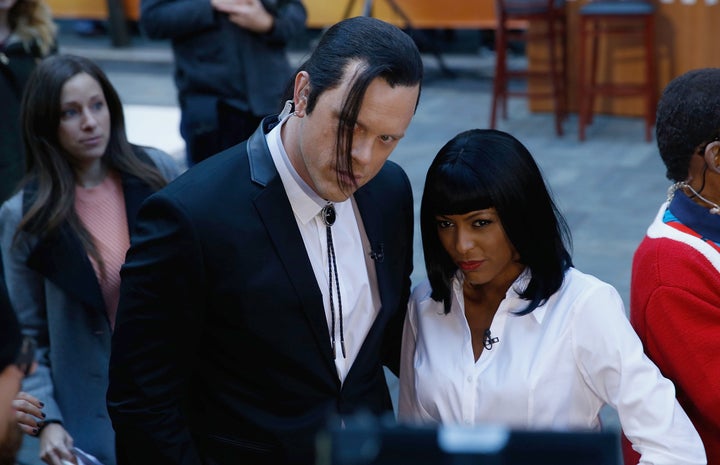 tamron hall and willie geist as uma thurman and john travolta from pulp fiction