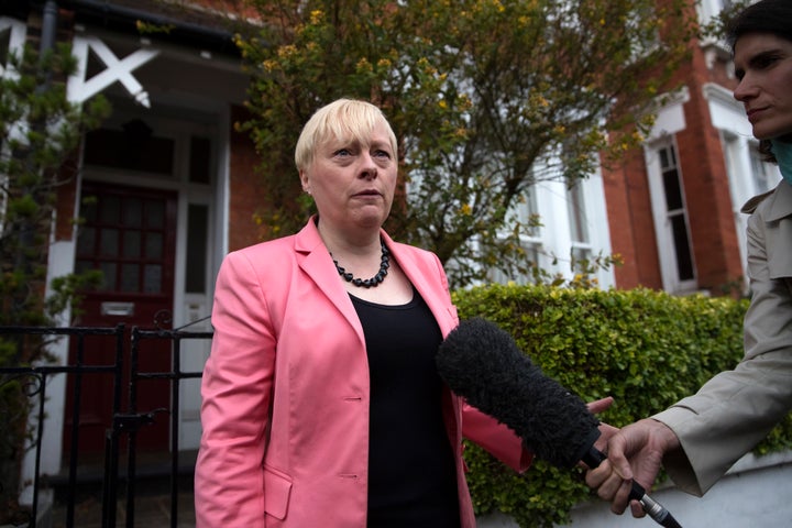 Angela Eagle, soon after resigning in July