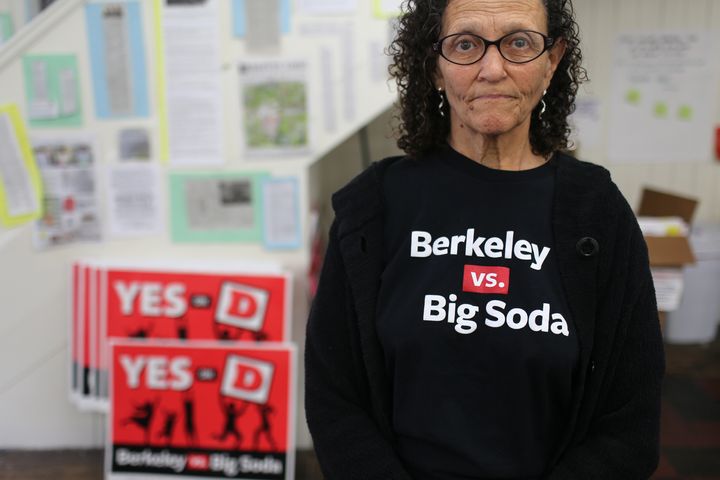 Dr. Vicki Alexander, co-chairman of the "Yes on D" campaign, poses for a portrait in Berkeley, California in 2014. 