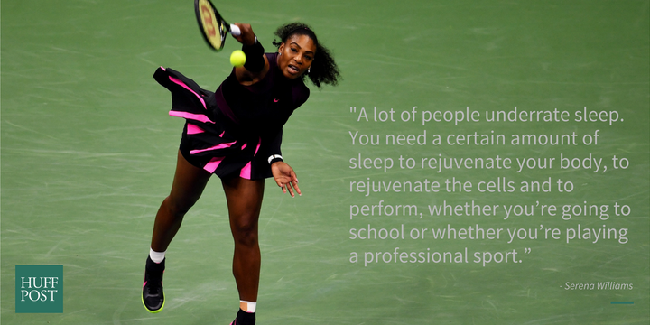 The tennis star told HuffPost in 2012.