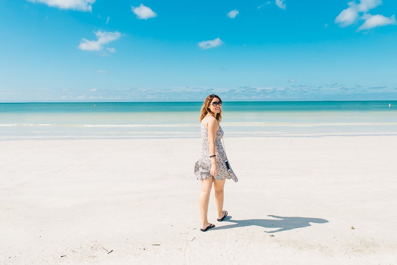 The beautiful Siesta Key Beach
