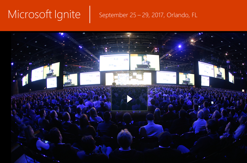 <a href="https://ignite.microsoft.com" target="_blank">Microsoft Ignite</a>