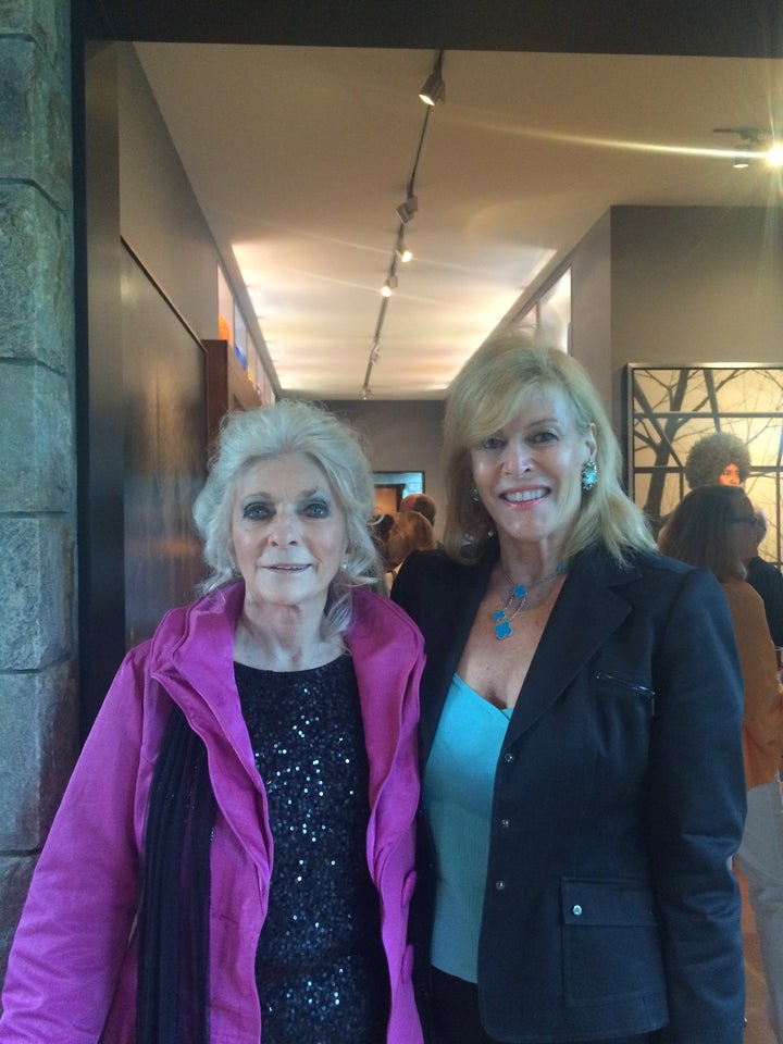 Judy Collins, Singer (L), Sue Phillips (R)