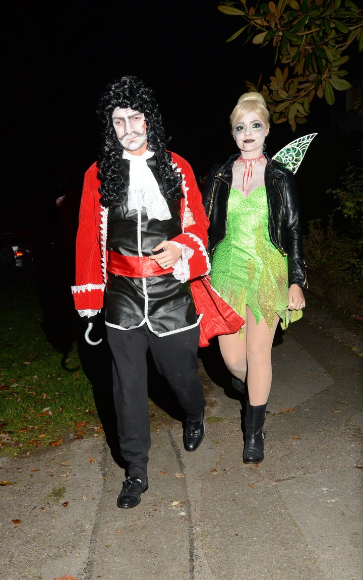 <strong>The couple put a twist on 'Peter Pan'</strong>