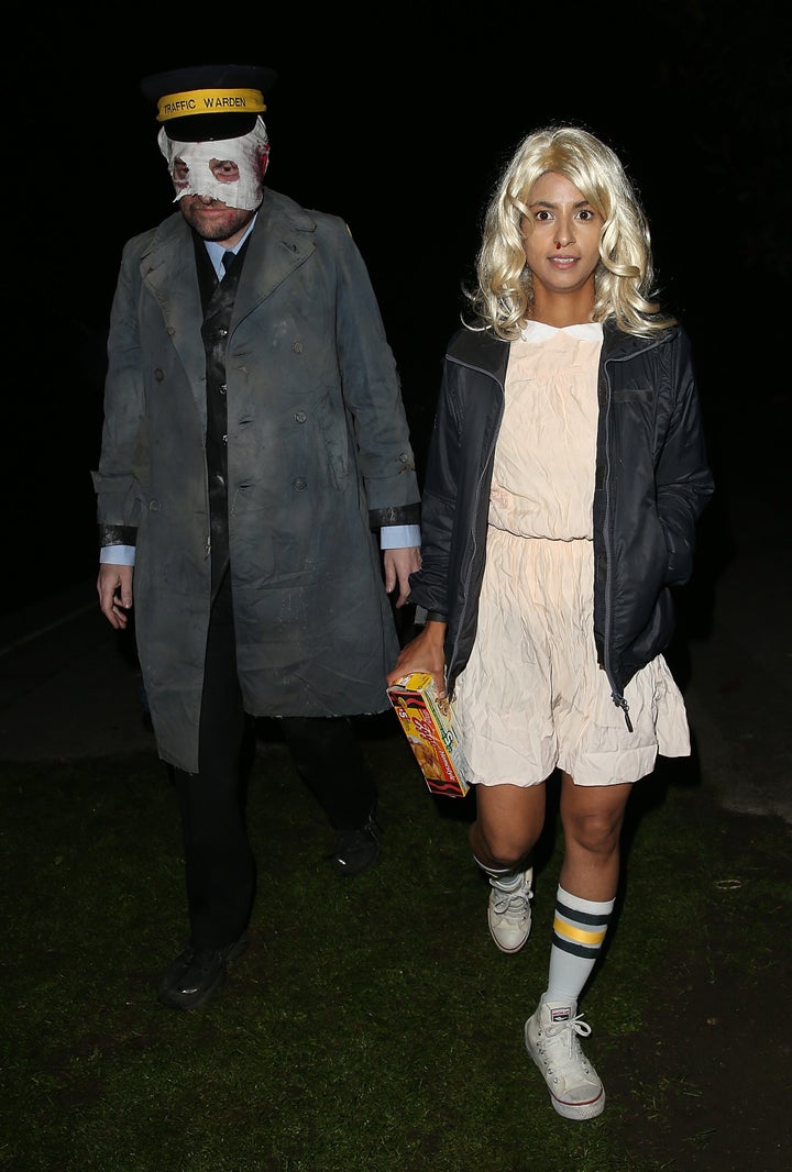 <strong>She even brought an Eggo box</strong>