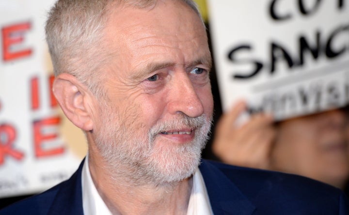 Jeremy Corbyn at the 'I, Daniel Blake' people's premiere.