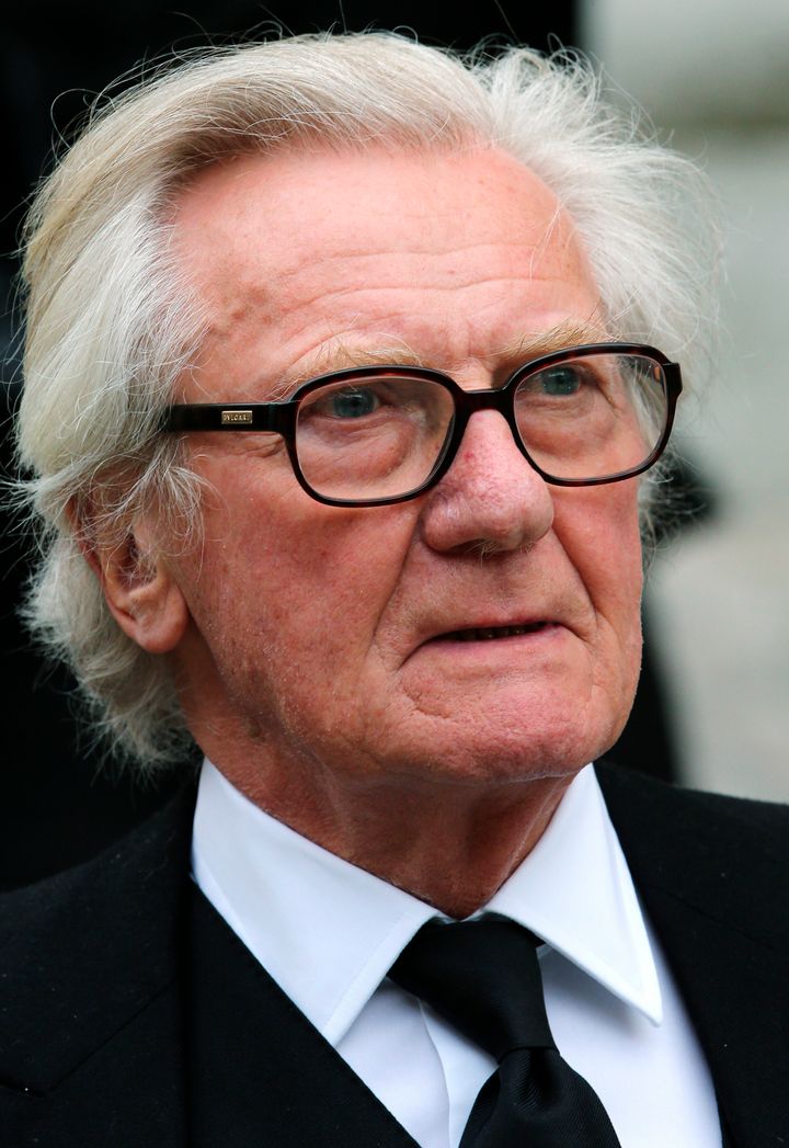 Lord Heseltine has denied killing his mother's dog 