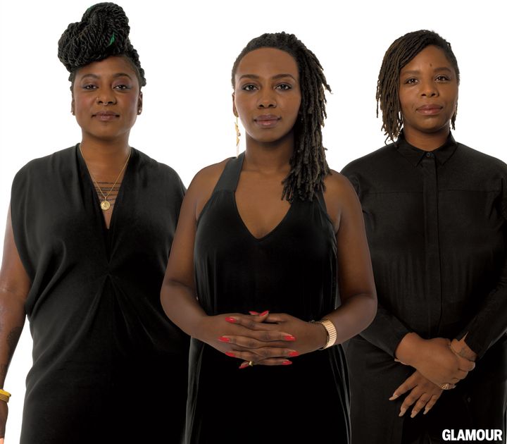 Opal Tometi, Alixia Garza and Patrisse Cullors: founders of BLM. 