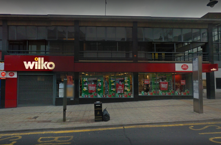 Wilko store in Haymarket, Sheffield, where the incident took place