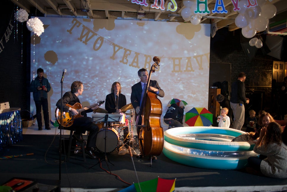 Marni Kotak, "Raising Baby X: Singin’ Rain — Ajax’s 2nd Birthday Party," performance, 2013