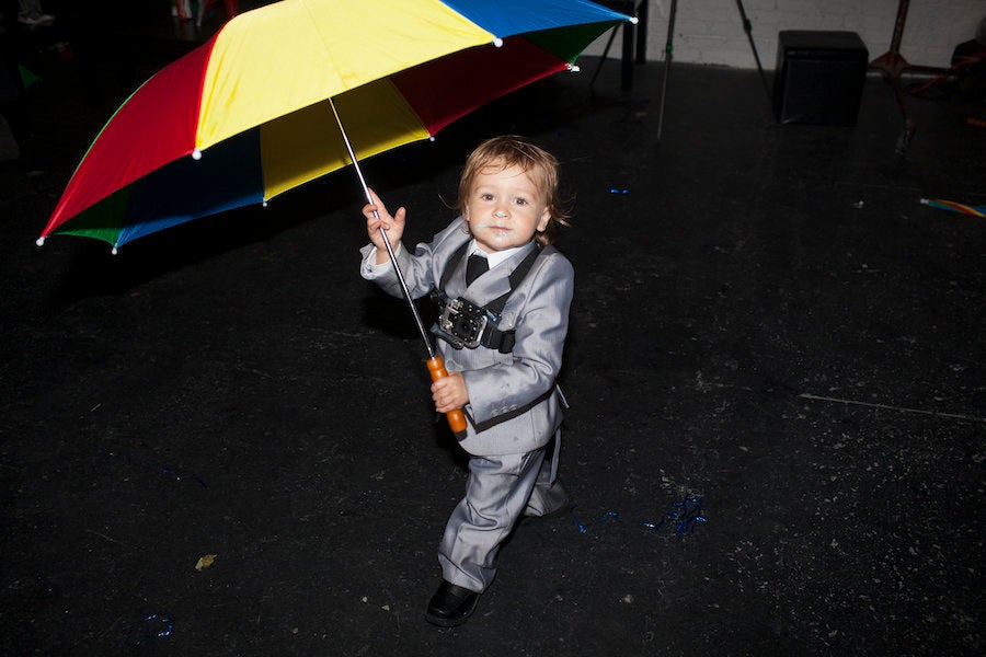 Marni Kotak, "Raising Baby X: Singin’ Rain — Ajax’s 2nd Birthday Party," performance, 2013