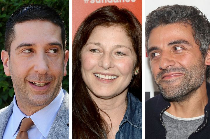 David Schwimmer, Catherine Keener and Oscar Isaac.