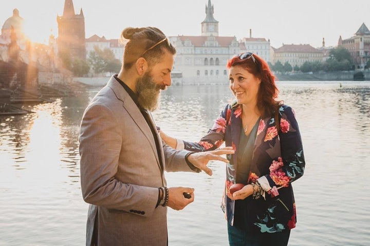 Sonja explained to Stefan how she recreated the ring. He was "totally overwhelmed."