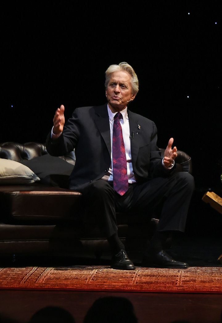 <strong>Michael Douglas sparked reports last week</strong>