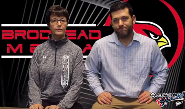<strong>Students were given an update on the students who had been killed by two adults in the video</strong>