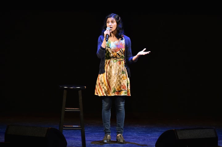 Aparna Nancherla performs in Brooklyn in May 2016. 